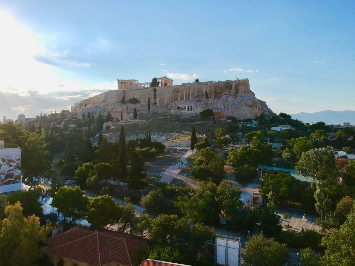 Star Acropolis Apartment Athene Buitenkant foto